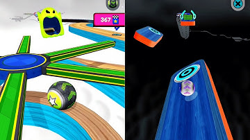 Reverse Night vs Normal – Going Balls Unbelievable Speedrun! Android/iOS #Gaming #Ball