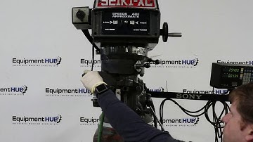 Seiki XL 3VX 10" x 50" Vertical Milling Machine w/ Sony Millman DRO, Servo Power Feed