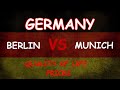 Berlin VS Munich / Germany / Cost of living / Quality of Life / Prices / Climate / Crime / Property