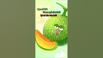 Bạn có biết vì sao quả Dưa lưới này lại có nhiều vân lưới