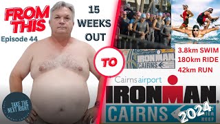 Fat to Ironman Triathlon Episode 44 (15 Weeks to Go) - Lead up to Mooloolaba Triathlon