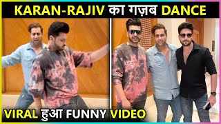 Karan Kundrra Unexpectedly Meets Rajiv Adatia & Sai Ketan Rao | Crazy Dance Video Gets Viral