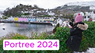 A walk round Portree. 19th January 2024