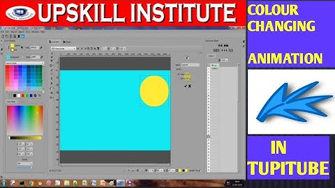 COLOUR CHANGING ANIMATION IN TupiTube...||Colour Tween...#animation #tupitube