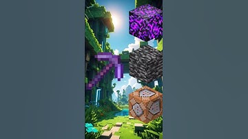 Minecraft Netherite Pickaxe vs All blocks #minecraft #shortsfeed #shorts