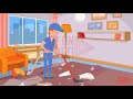 Product Explainer Video - 2D Cartoon Animation - Carpet Cleaner