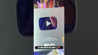 Silver play button bgod hookah tricks in hookah bar vape tricks shorts youtubeshorts