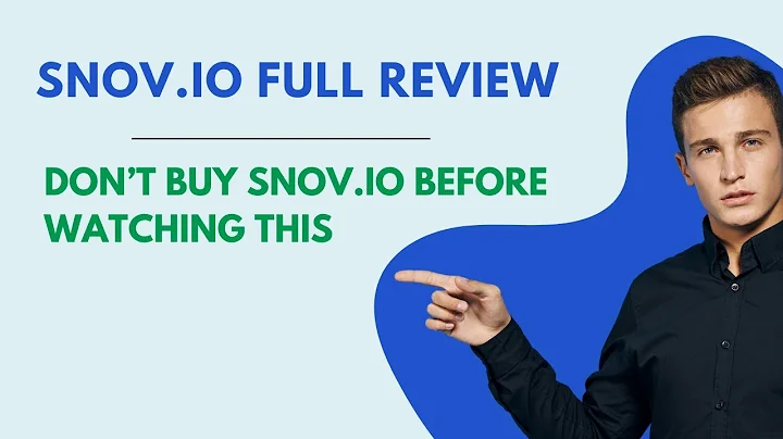 Snov.io Full Review: Watch This Before Buying Snov.io (Complete Walkthrough)