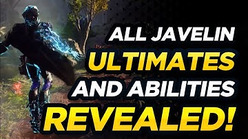 Anthem | All Javelin Ultimates and Abilities REVEALED!!!