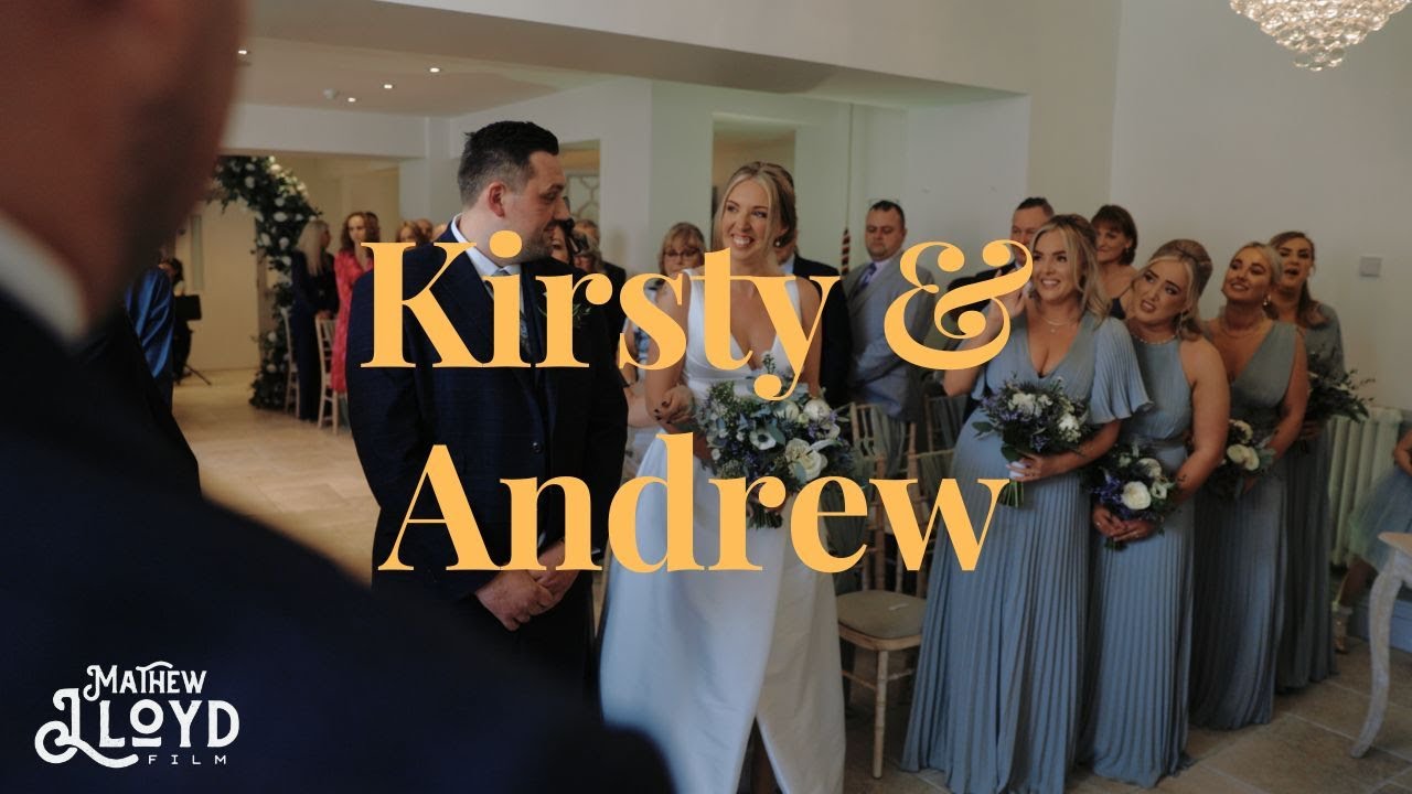 Tyn Dwr Hall. Llangollen. North Wales Wedding. Kirsty & Andrew Highlight Film