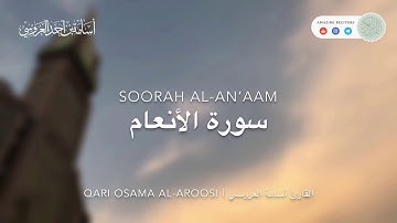 تلاوة من سورة الانعام بصوت القارئ اسامة العروسي