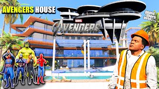 Franklin and Avengers Upgrading Old House To Avengers Premium Luxury House GTA 5! (Emotional Video)