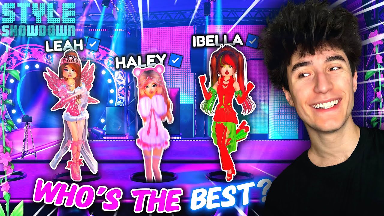I FORCED Roblox YOUTUBERS To PLAY DRESS TO IMPRESS Style SHOWDOWN...