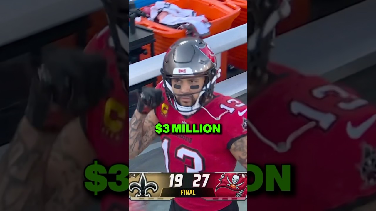 Mike Evans Gets $3 Million Bonus & Extends 1K Yards Streak 🐐