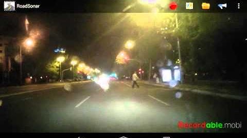 RoadSonar 1.0 technical specifications demonstration video