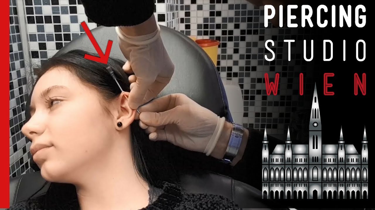 Industrial Piercing tut gar nicht weh richtig gestochen Piercing TV