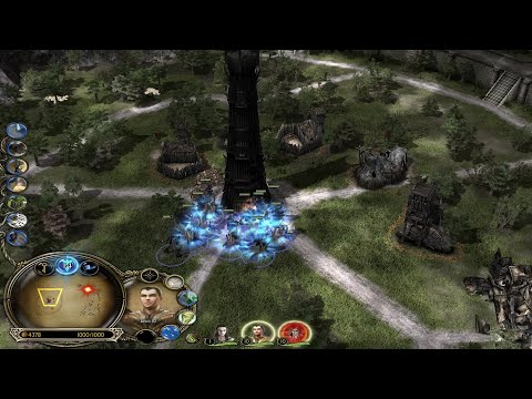 Defeating Brutal Isengard Bots in Isengard - LOTR BFME 2