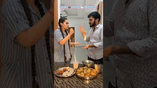 Food challenge🪨📄✂️ #rockpaperscissors #foodchallenge #food