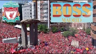 Boss Night Jamie Webster Champions League Finals Madrid 2019- Liverpool Fans Atmosphere Klopp