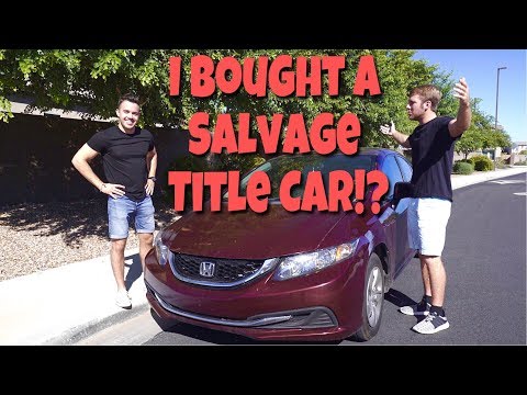 should i buy a salvage car