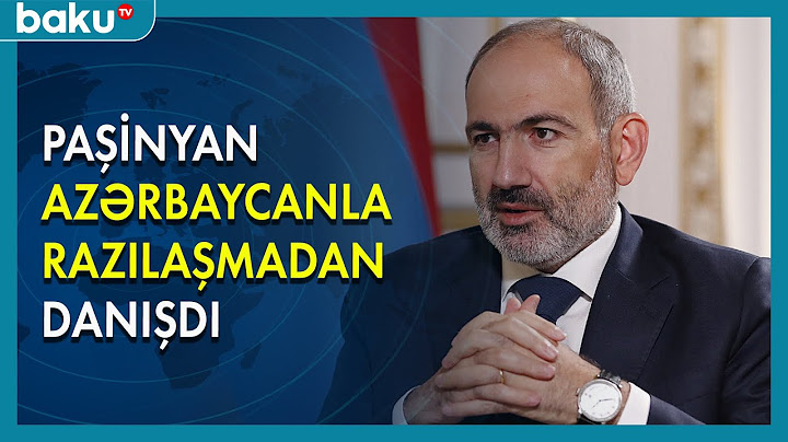 Paşinyan Azərbaycanla əldə olunan razılaşmadan danışdı | Baku TV |