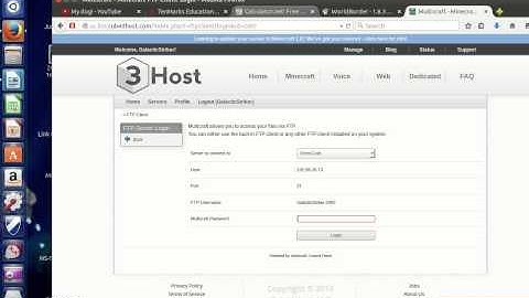 Hot to upload a plugin to Multicraft. (Sorry no audio)
