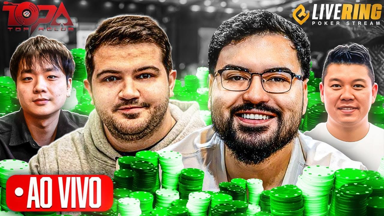 Livering 🔴 LIVE #019: 08/12/2025 - CashGame Das Estrelas HighStakes R$ 25/50 ...