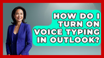 How Do I Turn On Voice Typing In Outlook? - TheEmailToolbox.com