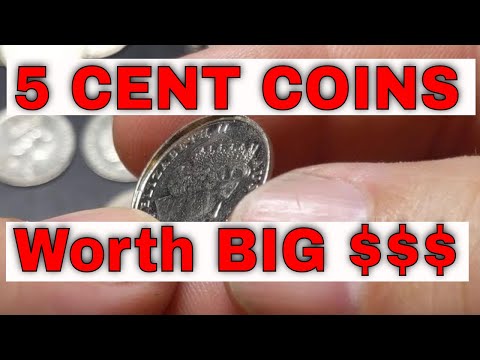 Why bother with 5 cent coins? Turn 5 cents into big $$$