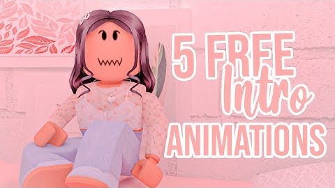 5 FREE Roblox GFX Intro Templates (no text)