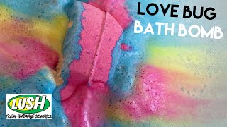 Lush ‘Love Bug’ Valentine’s 2022 Limited edition bath bomb Demo