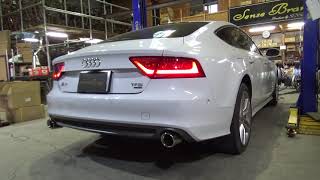 アウディーＡ７自作マフラー アウディ A7 ワンオフマフラー製作 | AUTO WORK'S R | カスタム