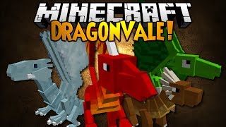 Minecraft Mod Showcase: DRAGONVALE! screenshot 5
