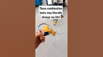 🤯 combination trailer locks?!! #lifehacks #trailer #construction