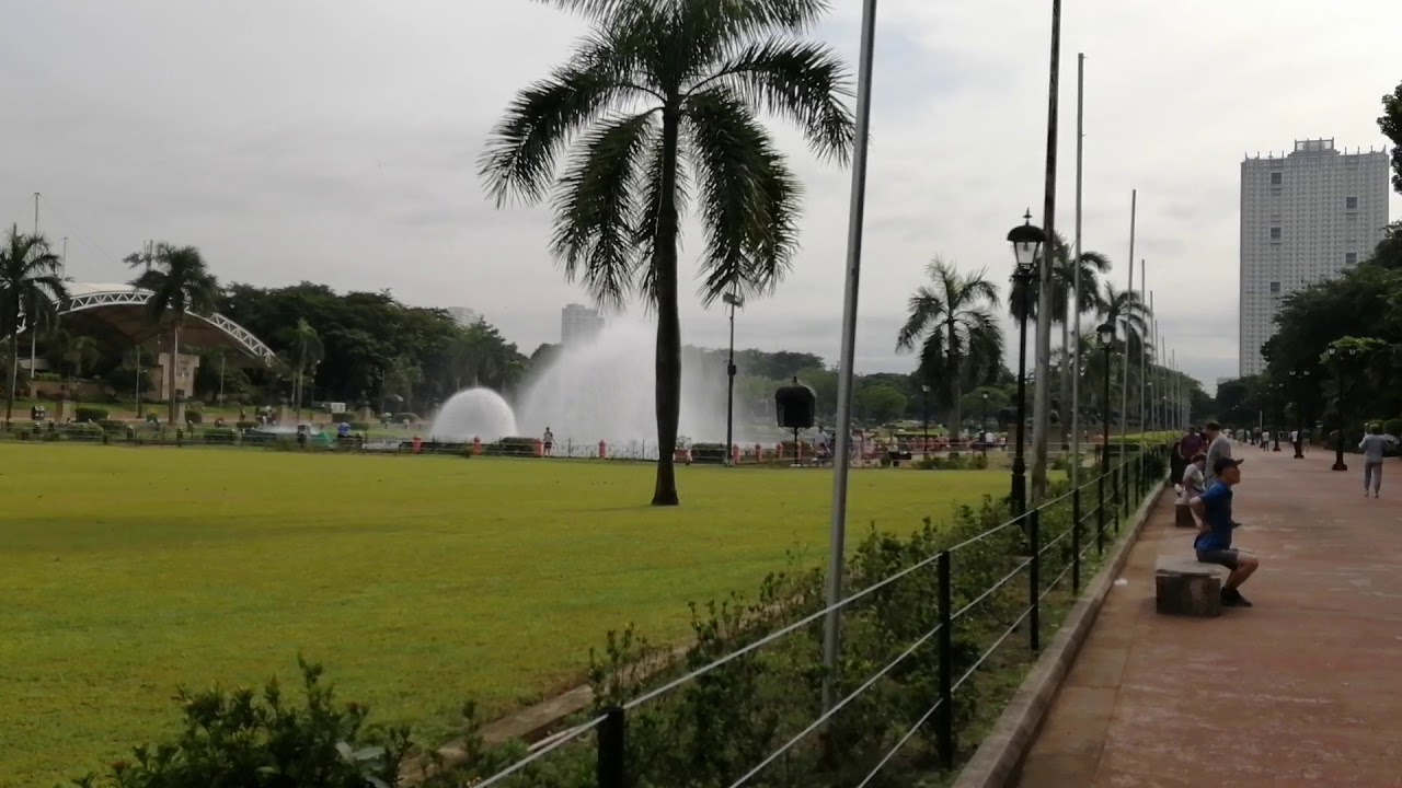 Rizal Park Manila Philippines