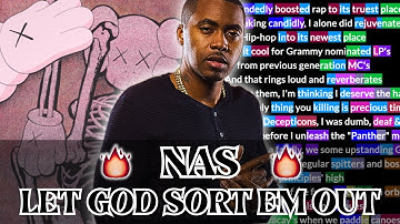 Nas - Let God Sort Em Out/Chandeliers | Rhymes Highlighted Lyrics