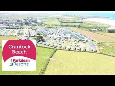 Crantock Holiday Park & The River Gannel.