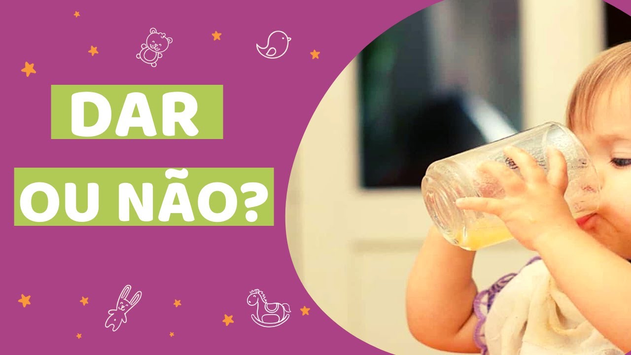 PODE DAR SUCO PARA BEBÊ DE 6 MESES? - YouTube