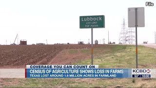 Census of Agriculture shows loss in farms, farmland