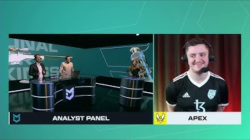Apex rekts Pimp in Interview - CSGO Major Qualifier Vitality Vs Mouz