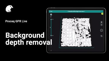 Background depth removal I Proceq GPR Live