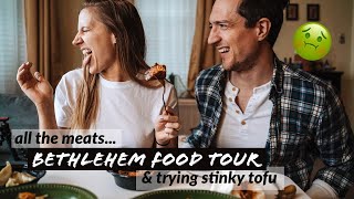 MAJOR Meat Food Tour + STINKY TOFU in PA?! | Leaving our comfort zones in South Bethlehem