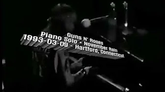 Guns n' roses - November Rain /Connecticut 93 Guns n' roses - November Rain /Connecticut 93