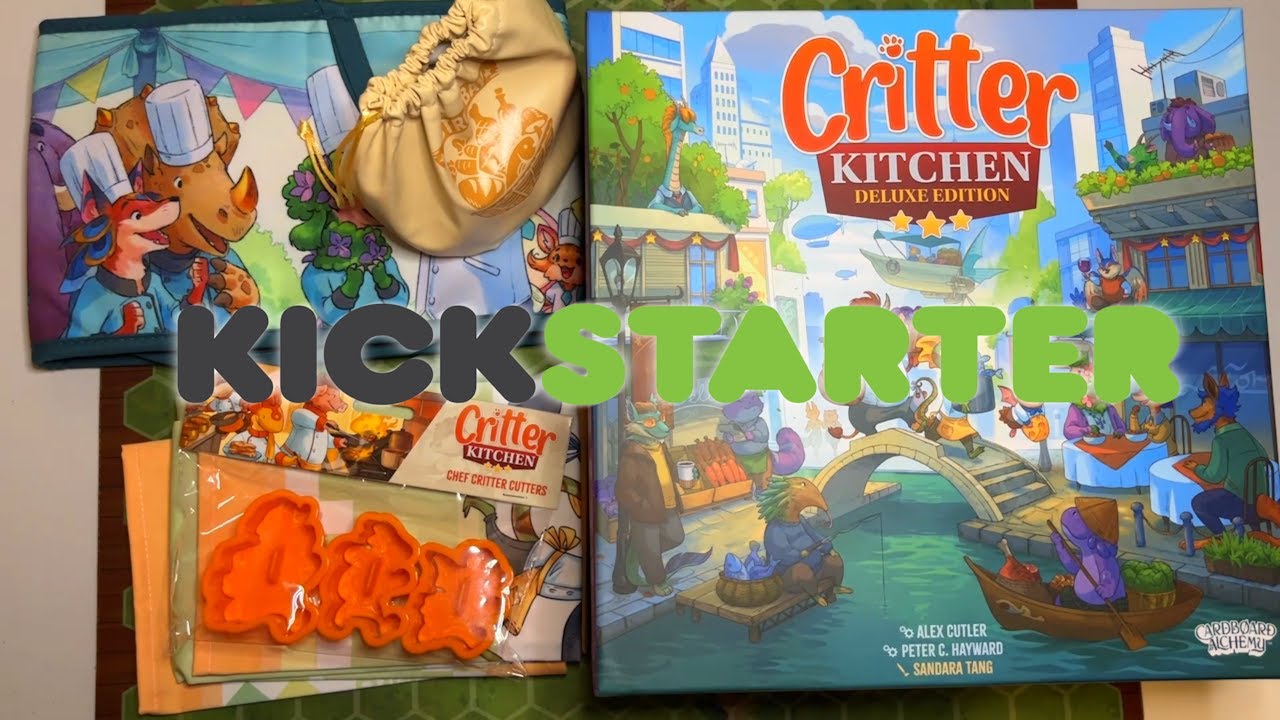 Critter Kitchen - Kickstarter Deluxe Edition Unboxing