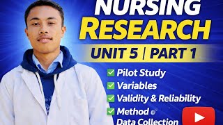 Nursing Research in 30 Minutes 🔥 | Pilot Study, Variables, Validity & Reliability | BSc Nursing
