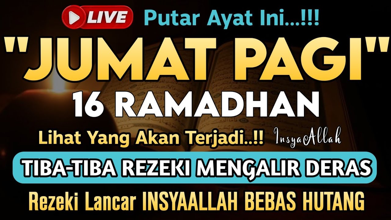 🔴LANGSUNG DIKABULKAN..‼️CUKUP PUTAR SEKALI DAN DENGARKAN, 100 RIBU MALAIKAT TURUN | REZEKI LANCAR