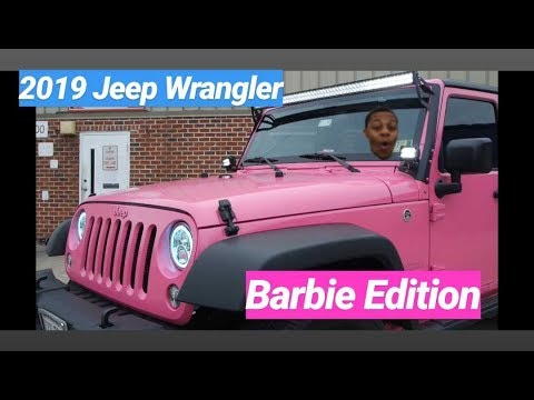 2019 Jeep wrangler Barbie edition | MNR Dips | plasti dip - YouTube