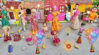 Barbie Doll All Day Routine In Indian Village\/Radha Ki Kahani Part -652\/Barbie Doll Bedtime Story||