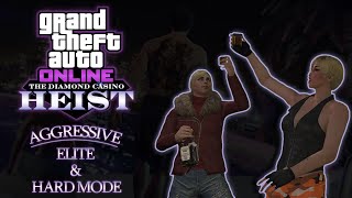 GTA Online: Casino Heist - Aggressive (2-Players, Elite \& Hard Mode)