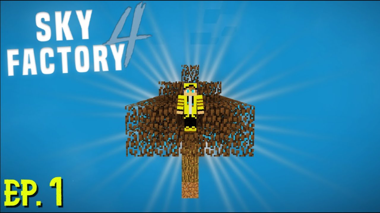 O MELHOR MODPACK para iniciantes! - Minecraft SkyFactory 4 - Ep 1 - YouTube